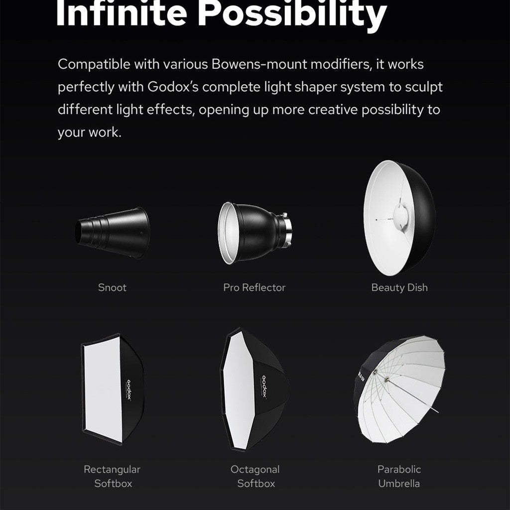 Godox Quicker Studio Flash QT400IIIM / QT600IIIM QT400III M QT600III M