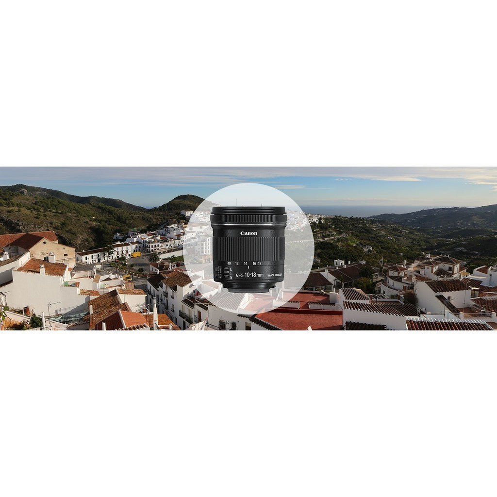 Canon EF-S 10-18mm f/4.5-5.6 IS STM Ship from Malaysia
