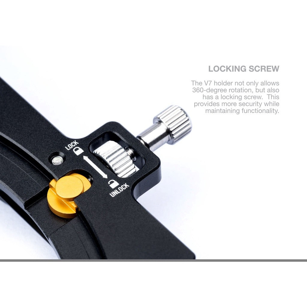 NiSi V7 100mm Filter Holder Kit with True Color NC CPL Landscape Polarizer and Lens Cap Set