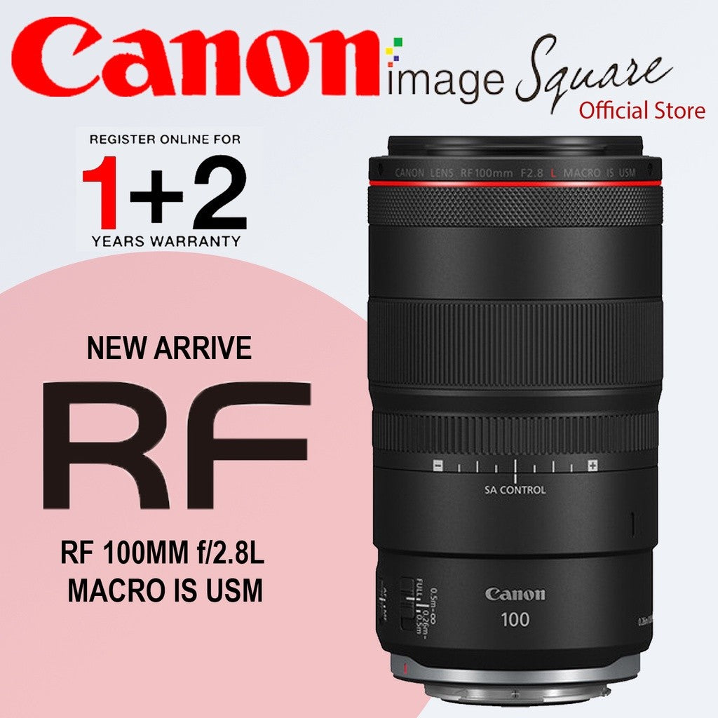 Canon RF 100mm f2.8L Macro IS USM RF100mm Lens