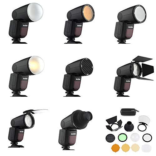 Godox AK‐R1 / S-R2 Round Flash Head Accessory Kit for V1 AD200 H200R ( Ready Stock )