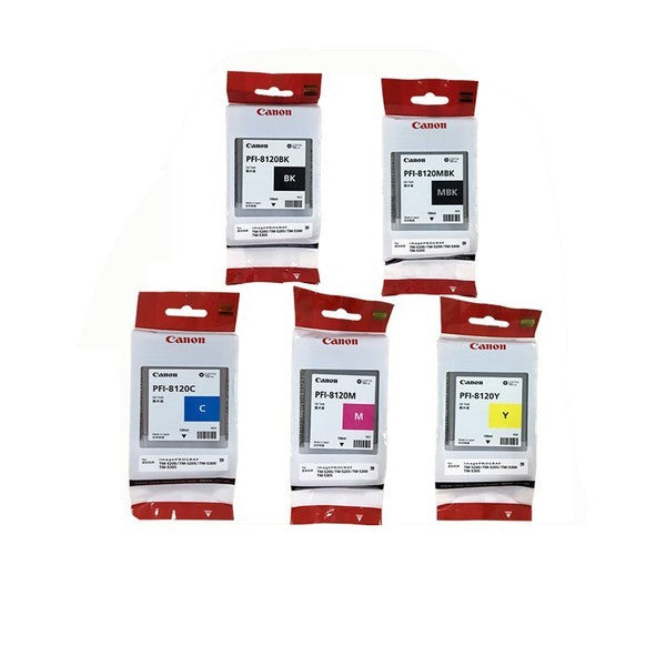 Canon LFP Ink Tank PFI-8120 / PFI-8320 MBK /BK /C/M /Y consumables cartridge TM5200 TM5205 TM5250 TM5300 TM5305
