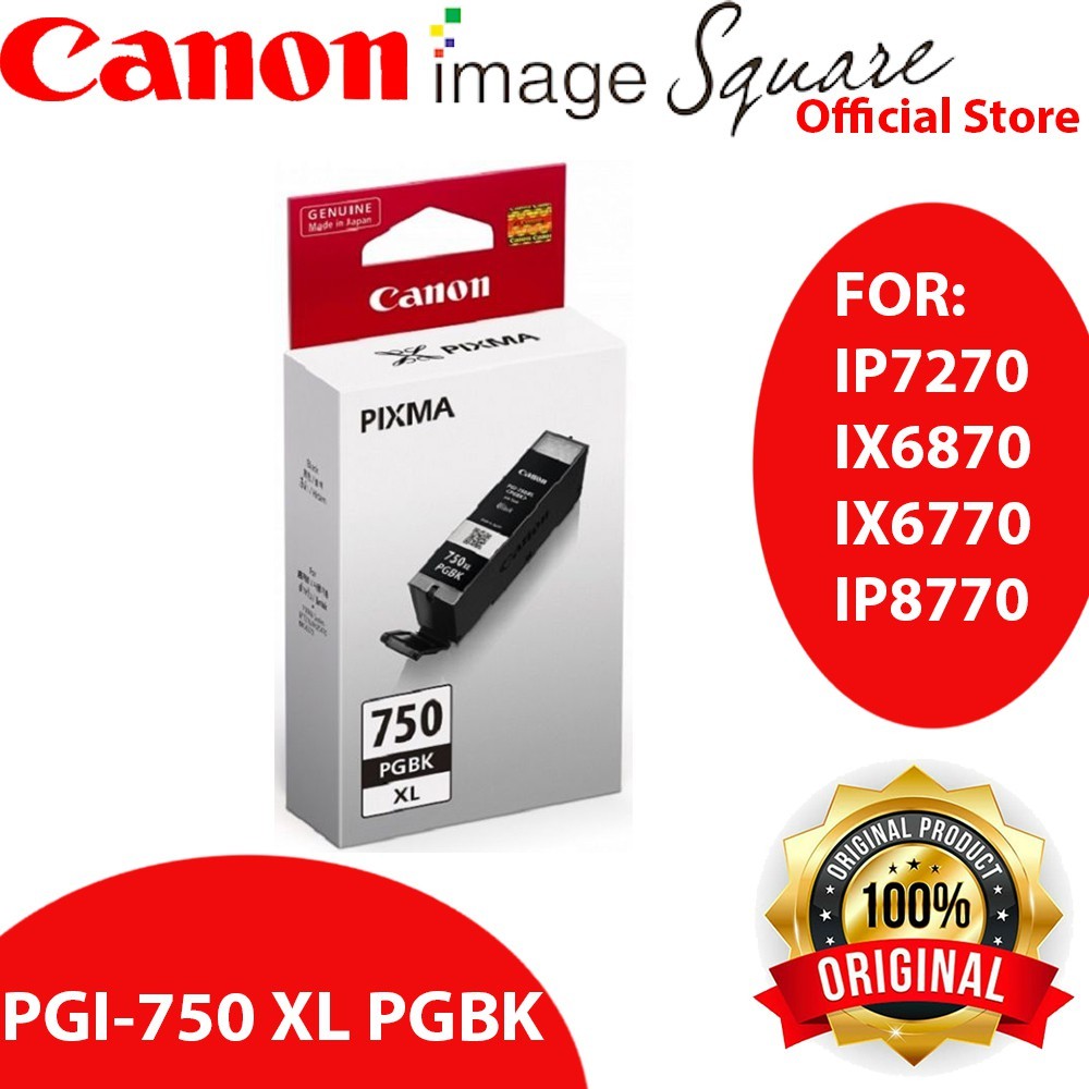 Canon CLI-751XL INK (Cyan/Magenta/Yellow/Black) PGI-750 XL PGBK 750 751 751XL 750XL COMBO