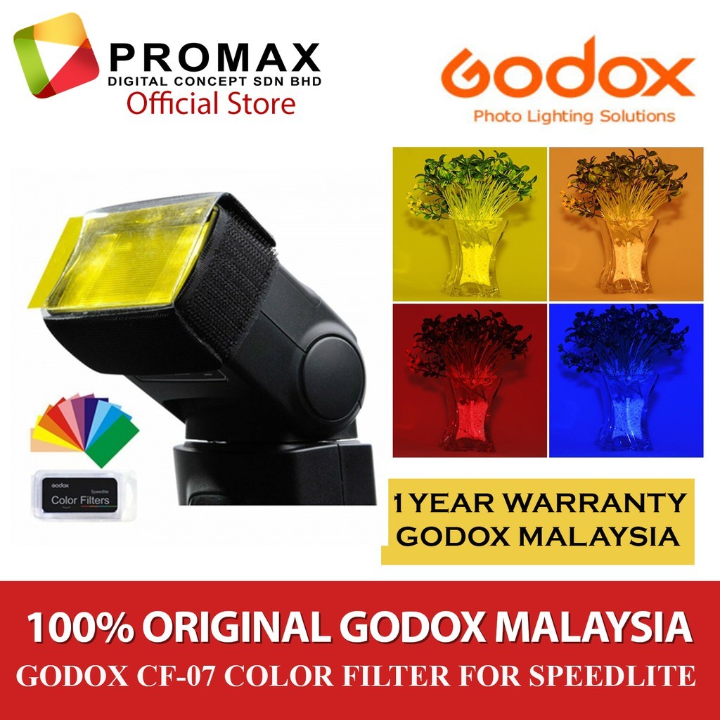 GODOX CF-07 Colour Filter For Speedlite
