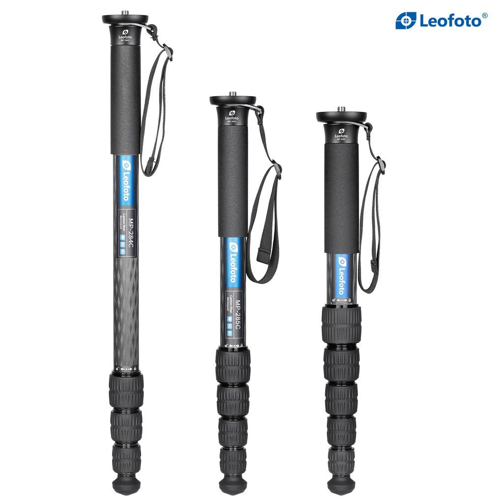 Leofoto Mp-284C Carbon Fiber Monopod for ( DSLR / Mirrorless / Camcorder ) Leofoto 2 Years Warranty