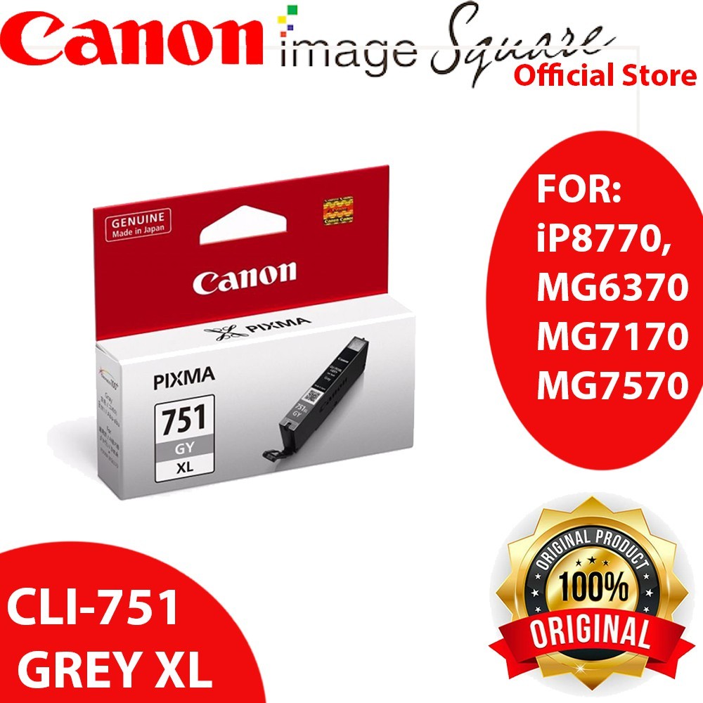Canon CLI-751XL INK (Cyan/Magenta/Yellow/Black) PGI-750 XL PGBK 750 751 751XL 750XL COMBO