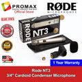 Rode NT3 3/4" Cardioid Condenser Microphone Rode Malaysia 1 Year Warranty