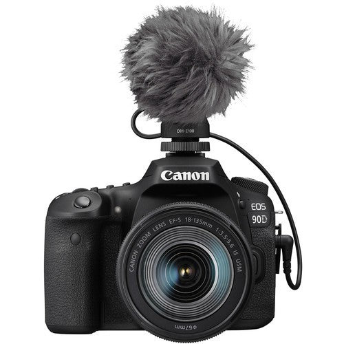 Canon DM-E100 Directional Microphone with windscreen