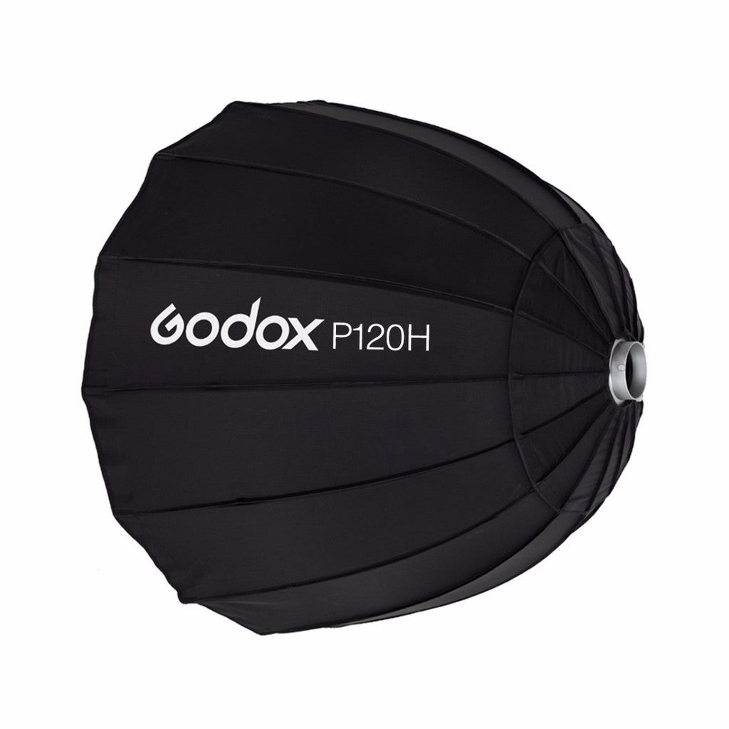 Ship 24 Hour Godox Portable P120H 120CM Deep Parabolic Honeycomb Grid Softbox Bowens Mount Studio