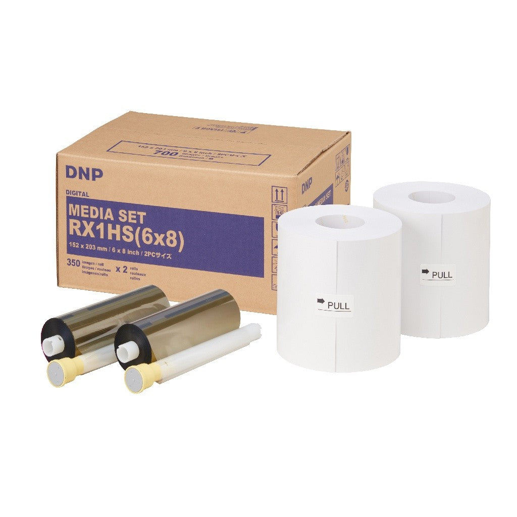 DNP DS-RX1HS Printer + FREE 700 Photos and Ink Dye Sublimation Printer for Photo Booth DS-RX1 HS