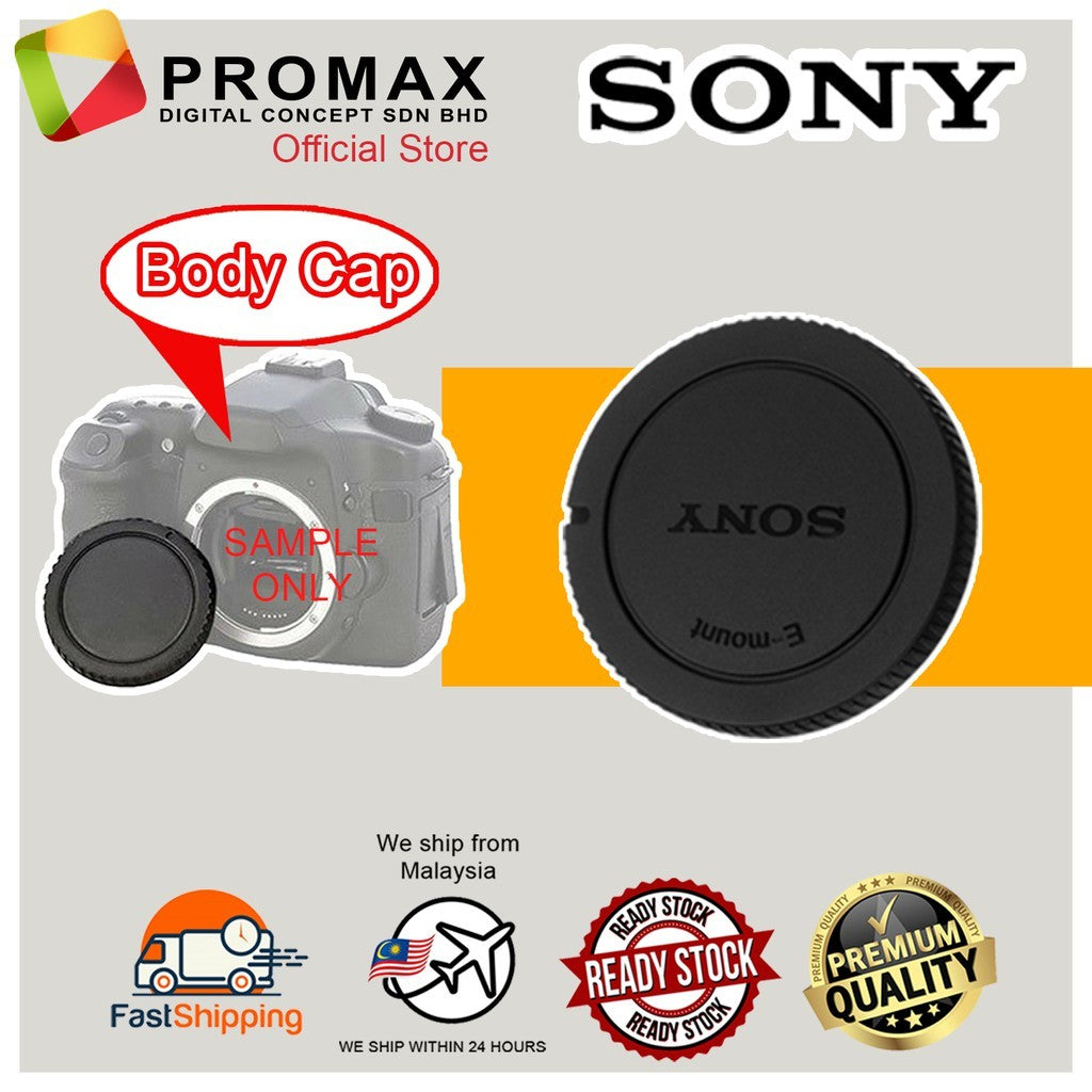 [Ready Stock] Camera SLR Mirorless Body Cap & Rear Lens Cap Cover Set for Canon Nikon Sony Fujifilm Olympus Micro 4/3 FT