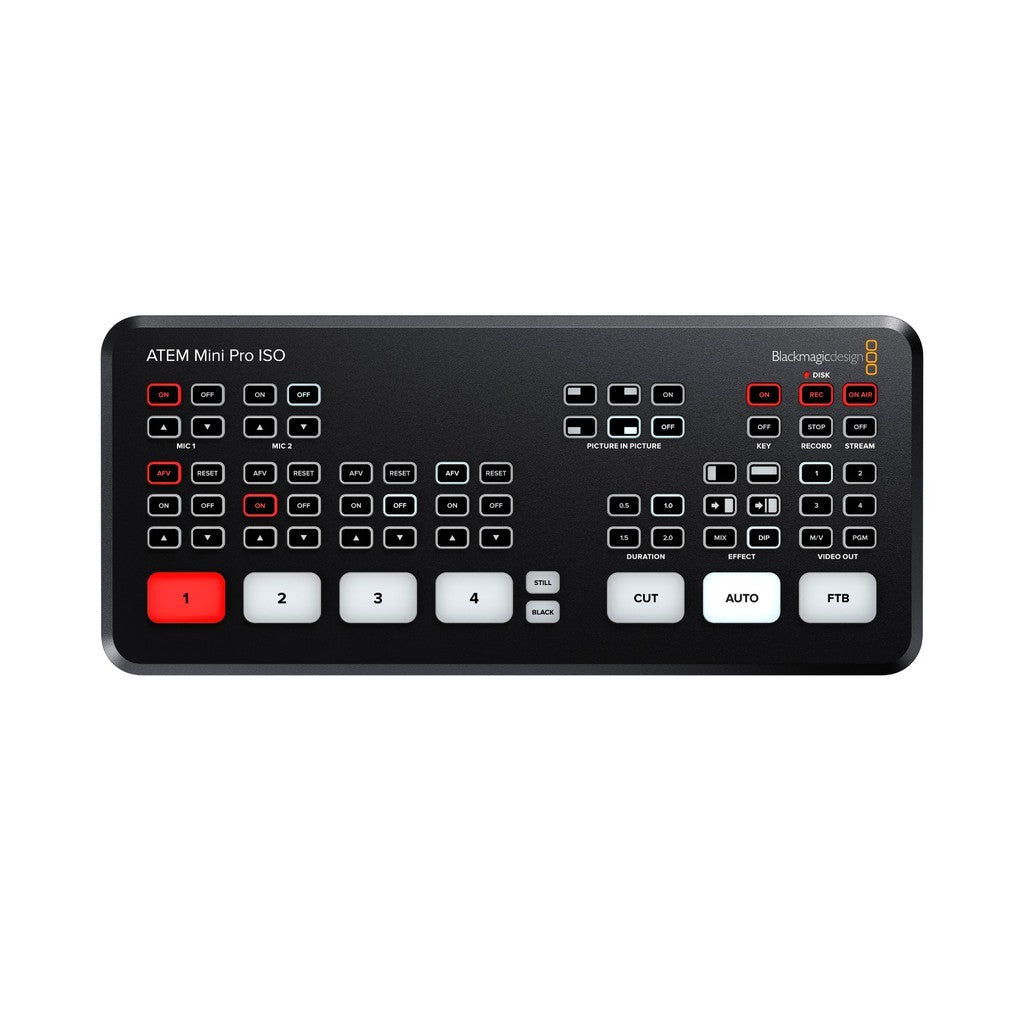 Blackmagic Design ATEM Mini Pro ATEM Mini Pro ISO SDI Live Stream Switcher