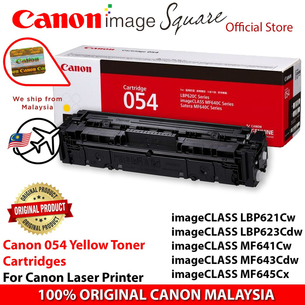 Canon 054 054H Toner Cartridge BK C M Y for LBP621Cw LBP623Cw MF645Cx MF643Cdw MF641Dw
