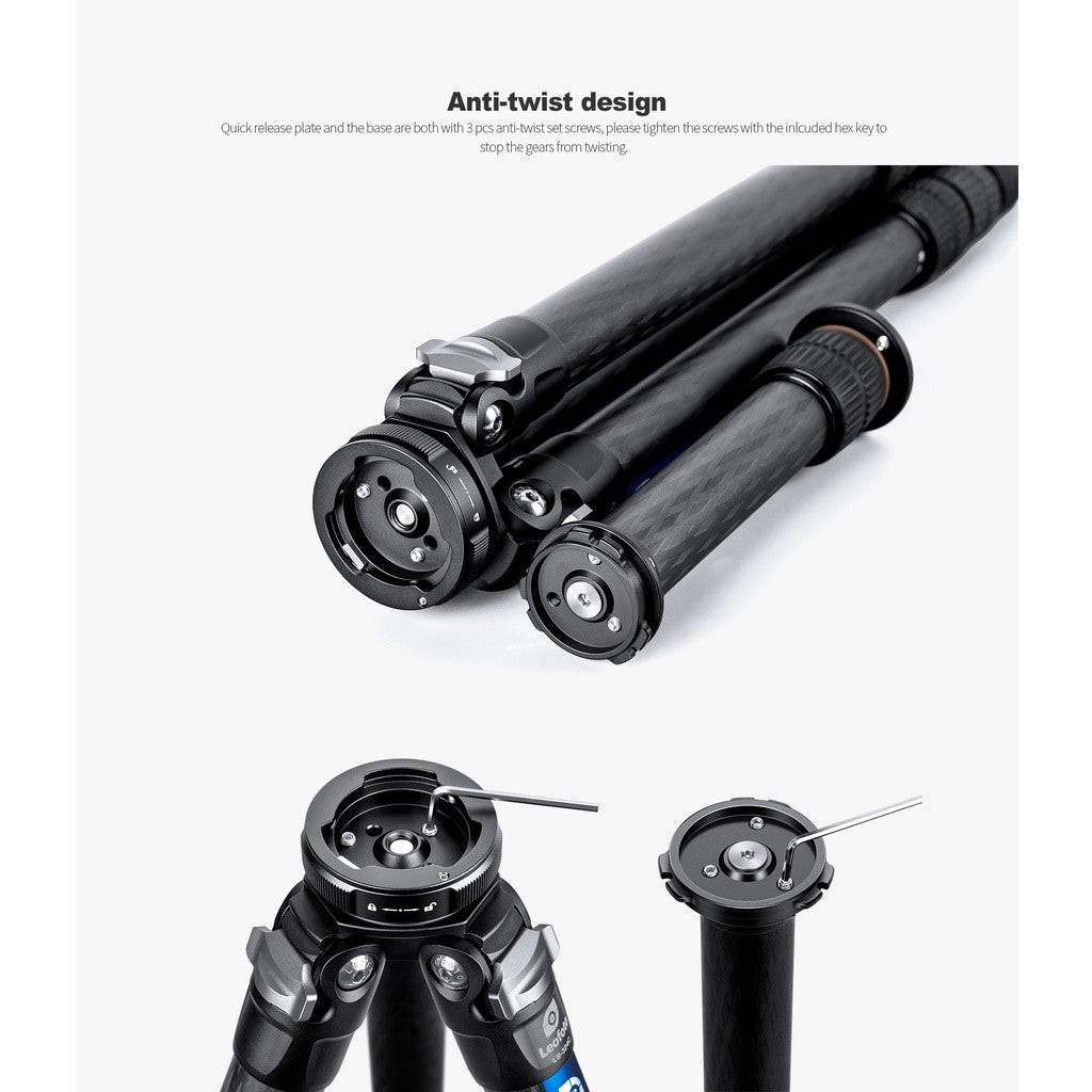 Leofoto QS-45 / QS-50 / QS-60 / QS-70 Quick-Link Tripod Head Quick Release Set