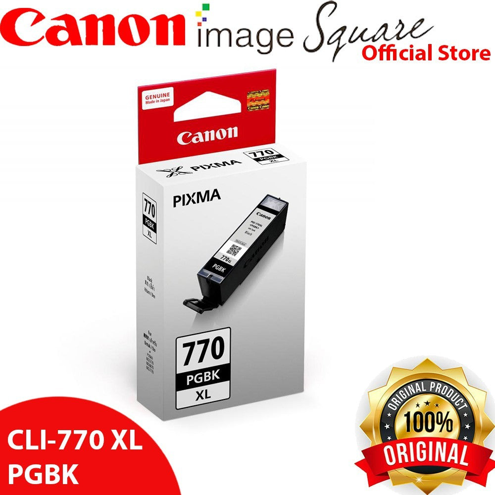 CANON CLI-771 CLI-771XL INK (C/Y/M/BK) PGI-770 PGBK PGI-770XL XL PGBK INK