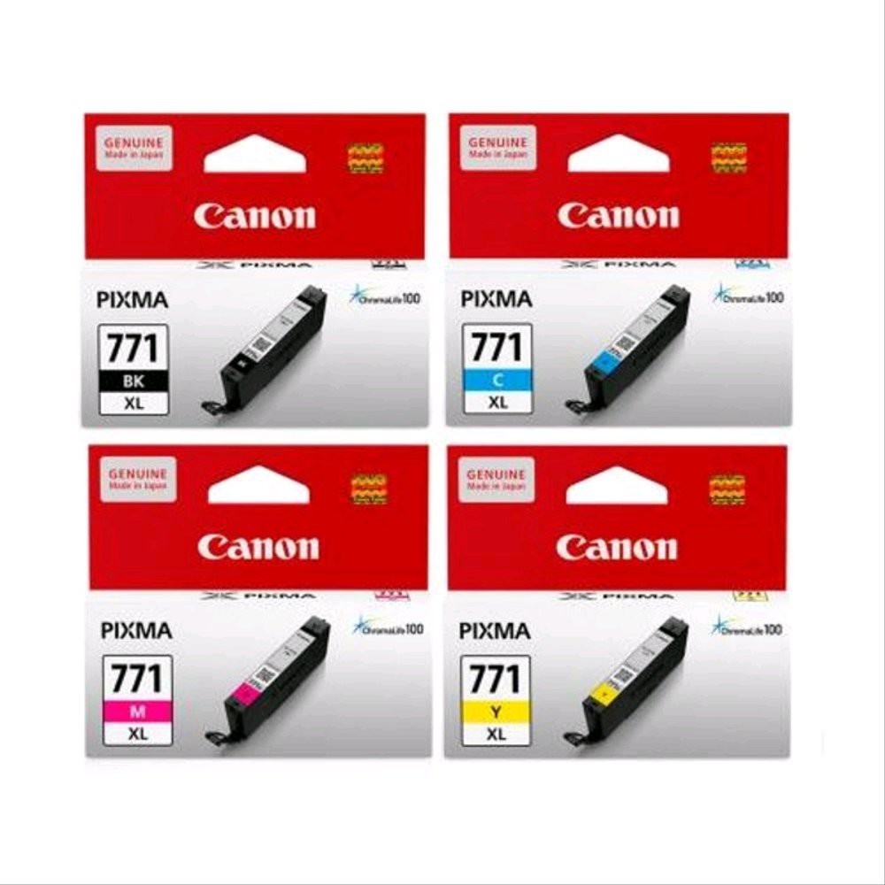 CANON CLI-771 CLI-771XL INK (C/Y/M/BK) PGI-770 PGBK PGI-770XL XL PGBK INK