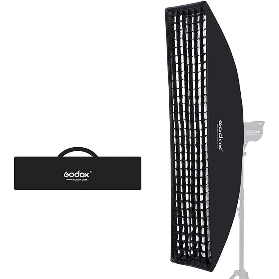 Godox SB-BW SB-FW 30X120 50X130 35X160 CM Strip Honeycomb Grid Rectangular Softbox Bowens Mount