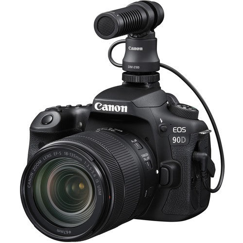 Canon DM-E100 Directional Microphone with windscreen
