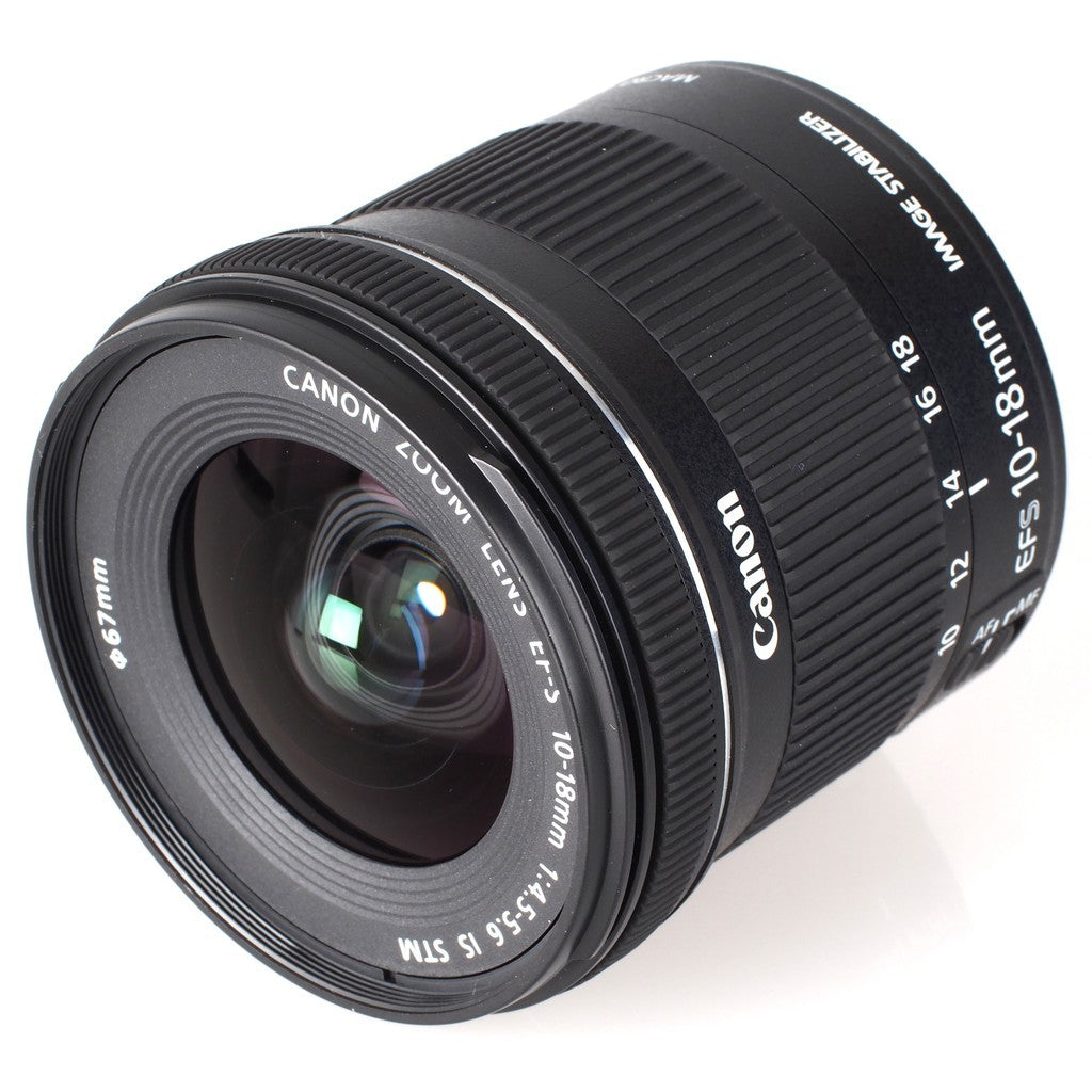 Canon EF-S 10-18mm f/4.5-5.6 IS STM Ship from Malaysia