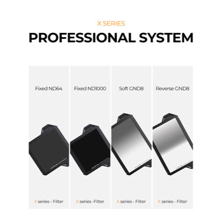 CHEAPEST! K&F 100*150*2mm Reverse GND8 (3 Stops) Square Filter HD Optical Glass Waterproof ND Filter - X-PRO Series