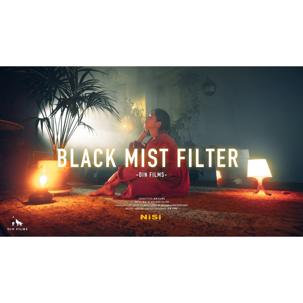 Nisi MC Black Mist Lens Filter 1/2 / 1/4 / 1/8 - for Camera Video Capture Portrait