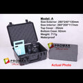 ProMax Hard PP Carry Case Tool Box Storage Bag PP Carrying case Hardcase Include Sponge Foam camera Kotak motosikal