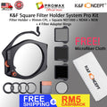 CHEAPEST! K&F Square Filter Holder System Pro Kit (Filter Holder + 95mm CPL + Square ND1000 Filter +ND64 +ND8 + 4 Rings)