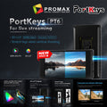 Portkeys PT6 Monitor 5.2" inch 3D LUT IPS 4K 30P Input 1080P 60P Output Monitors For Live Streaming Field