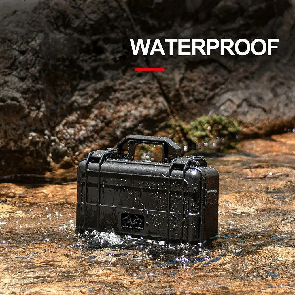 PROMAX Pull Rod Hardcase Roller PP Carry Case with Foam Waterproof Dustproof Crushproof Photography Drone Utility Case