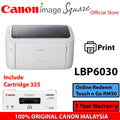 (READY STOCK) CANON LBP-6030 MONO LASER PRINTER LBP6030 LBP 6030 WITH STARTER TONER