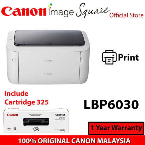 (READY STOCK) CANON LBP-6030 MONO LASER PRINTER LBP6030 LBP 6030 WITH STARTER TONER
