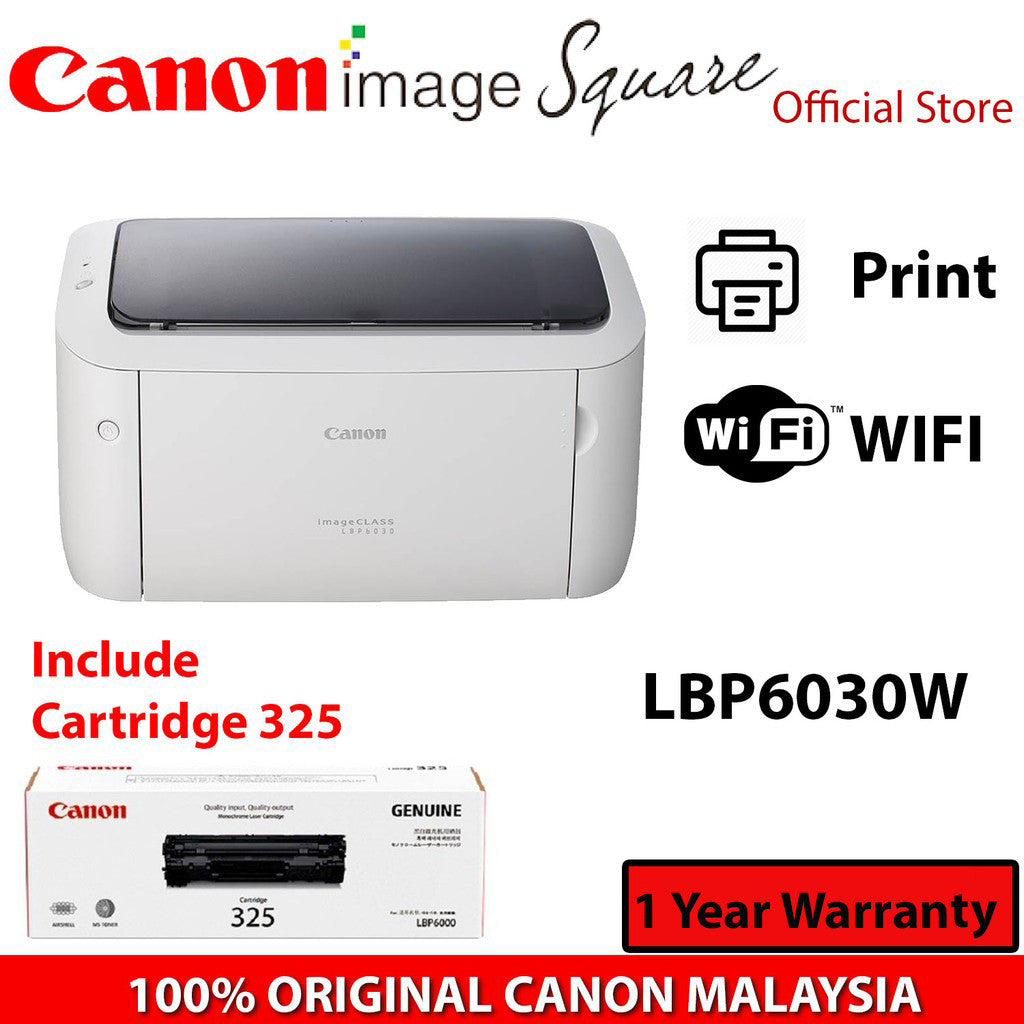 Canon LBP6030W Image CLASS Wireless WIFI Laser Printer LBP-6030W LBP 6030w