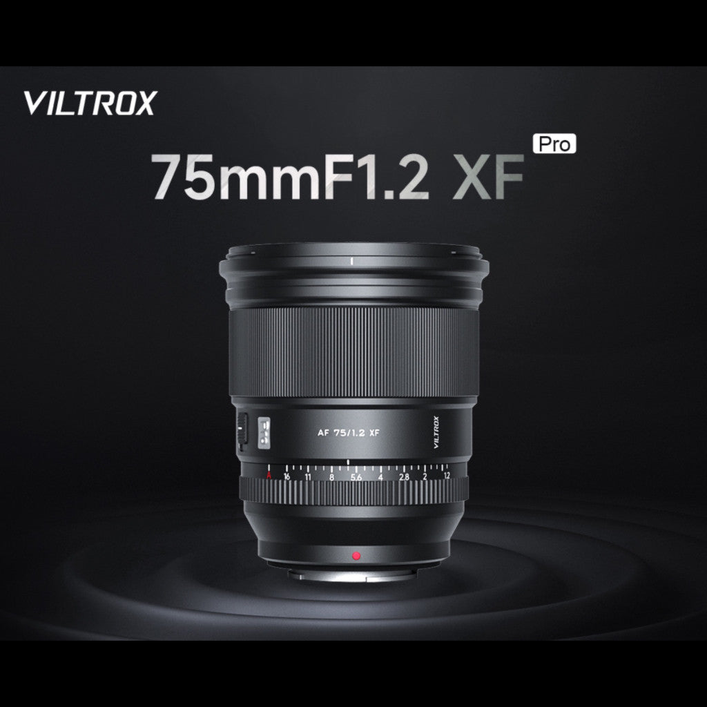 Viltrox AF 75mm f1.2 AF Auto Focus Lens FUJI XF Sony FE (Viltrox Malaysia 1 year warranty)