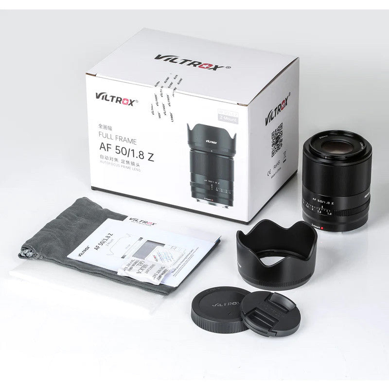 Viltrox AF 50mm f1.8 Lens for Sony E-Mount Nikon Z Mount