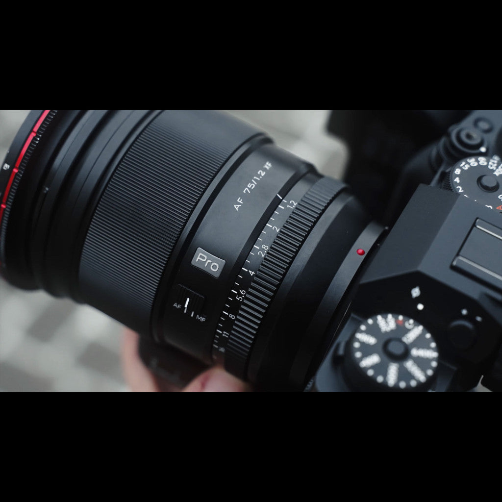 Viltrox AF 75mm f1.2 AF Auto Focus Lens FUJI XF Sony FE (Viltrox Malaysia 1 year warranty)