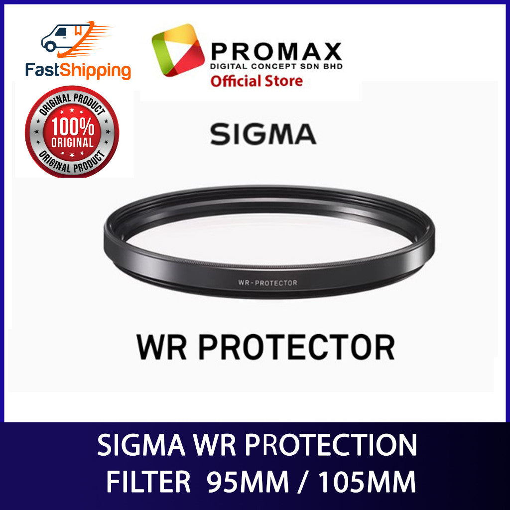 SIGMA WR UV PROTECTOR WATER REPELLANT COATING FILTER 95mm 105mm