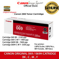 GENUINE CANON 069 069H BLACK / CYAN / MAGENTA / YELLOW TONER CATRIDGE READY STOCK