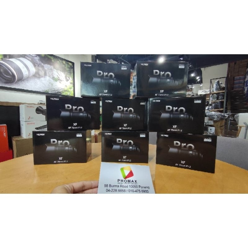Viltrox AF 75mm f1.2 AF Auto Focus Lens FUJI XF Sony FE (Viltrox Malaysia 1 year warranty)