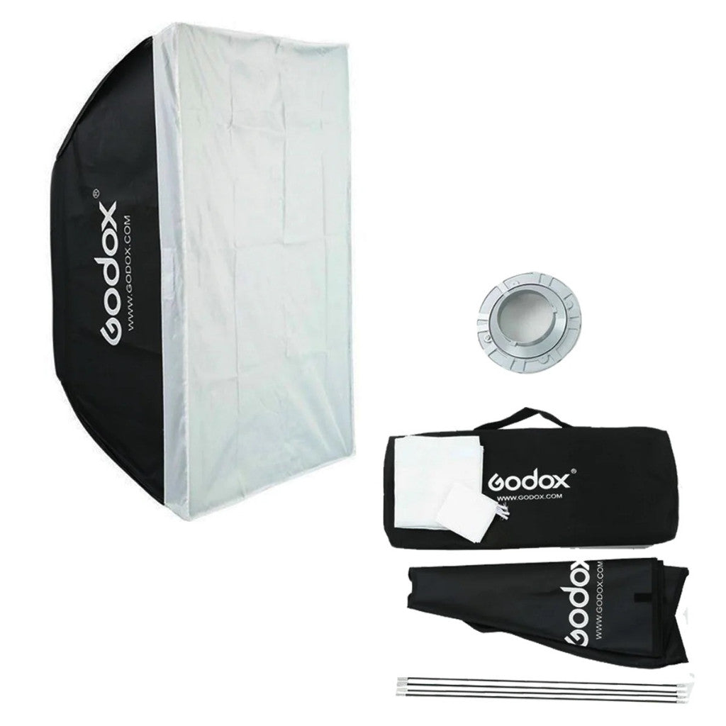 Godox SB-FW SB-BW 60x60cm 80x120cm 70X100CM With Grid Honeycomb Softbox Bowens Mount