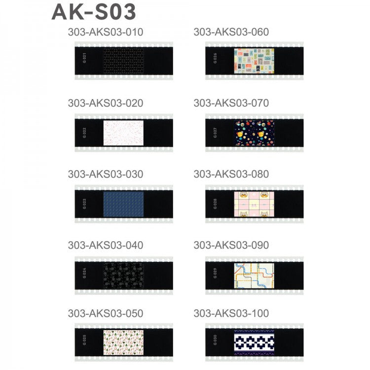 Godox AK-S Full Slide Set AK-S01 AK-S02 AK-S03 AK-SO4 AK-SO5 AK-SO6 for AK-R21
