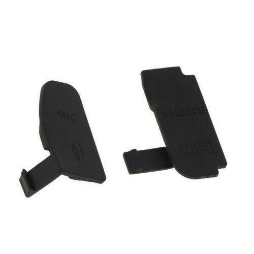 Canon EOS 60D,70D,80D USB / AV OUT/ HDMI/ MIC Replacement Rubber Door Bottom Cover