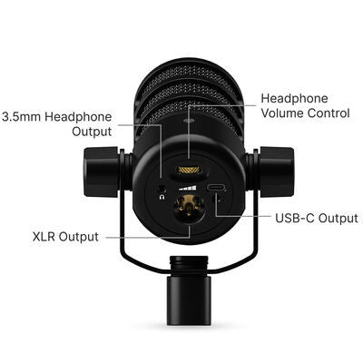 RODE PodMic USB and XLR Dynamic Broadcast Microphone for Podcasting, Streaming & Content Creation