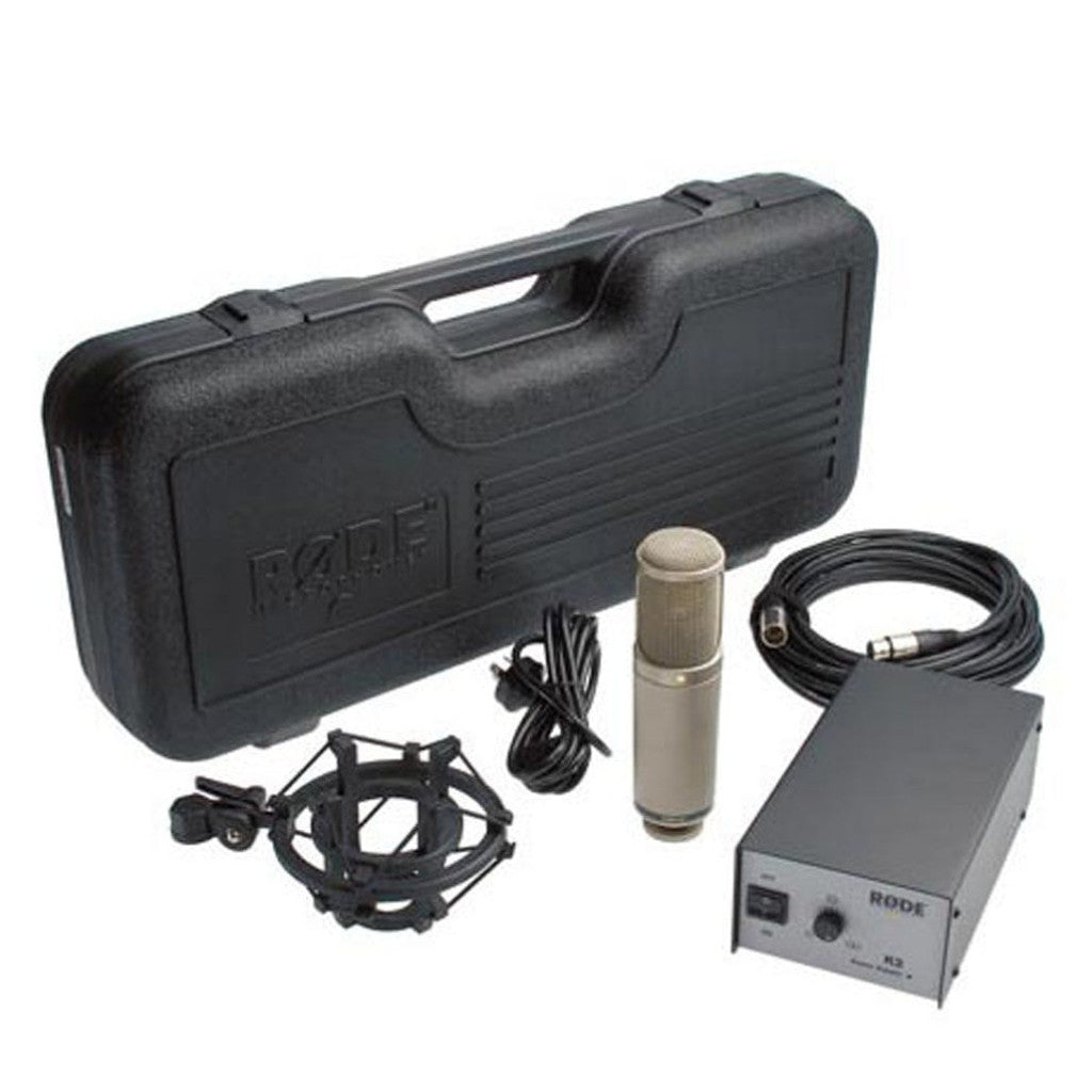 RODE K2 TUBE CONDENSER MIC Variable Pattern Studio Tube Condenser Microphone