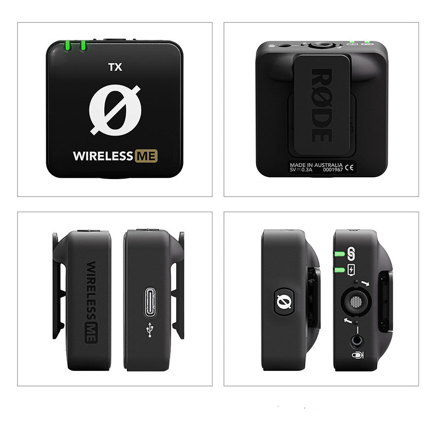 (Ready Stock) RODE Wireless ME Compact Digital Wireless Microphone System ( 2.4 GHz, Black )
