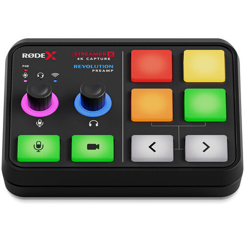 RODE X Streamer X  StreamerX Audio Interface and Video Streaming Console multiple audio Interface