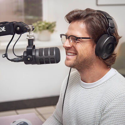 RODE PodMic USB and XLR Dynamic Broadcast Microphone for Podcasting, Streaming & Content Creation