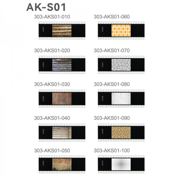 Godox AK-S Full Slide Set AK-S01 AK-S02 AK-S03 AK-SO4 AK-SO5 AK-SO6 for AK-R21