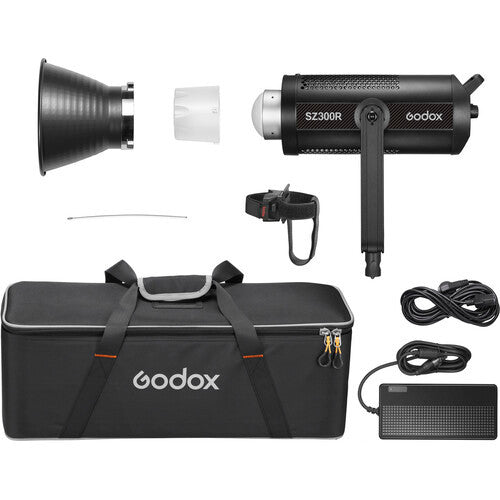 Godox SZ300R Zoom RGB LED Spotlight for photography and videography Studio Light