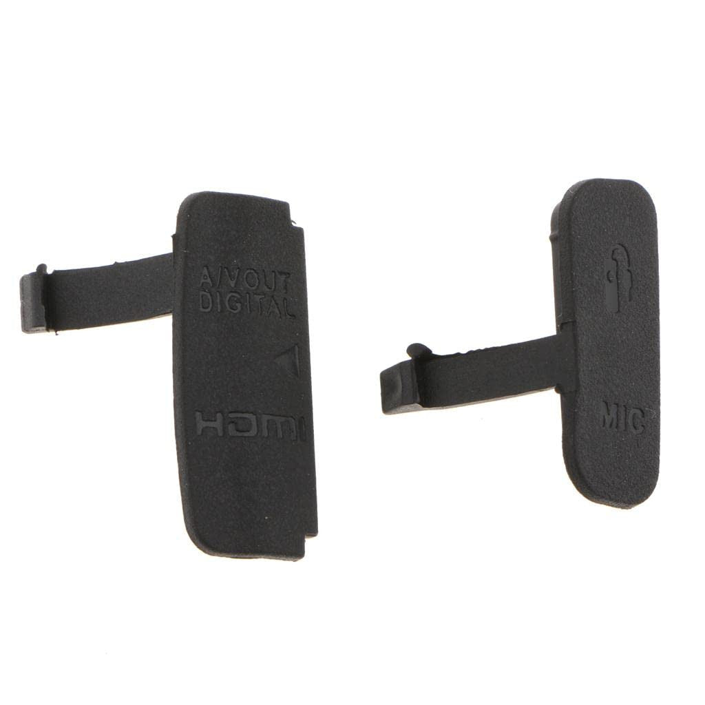 Canon EOS 500D,550D,600D, 650D, 700D, 750D, 800D USB / AV OUT/ HDMI/ MIC Replacement Rubber Door Bottom Cover