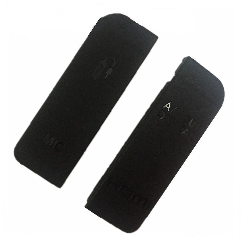 Canon EOS 5D2,5D3,5D4,6D,6D2,7D,7D2 USB / AV OUT/ HDMI/ MIC Replacement Rubber Door Bottom Cover